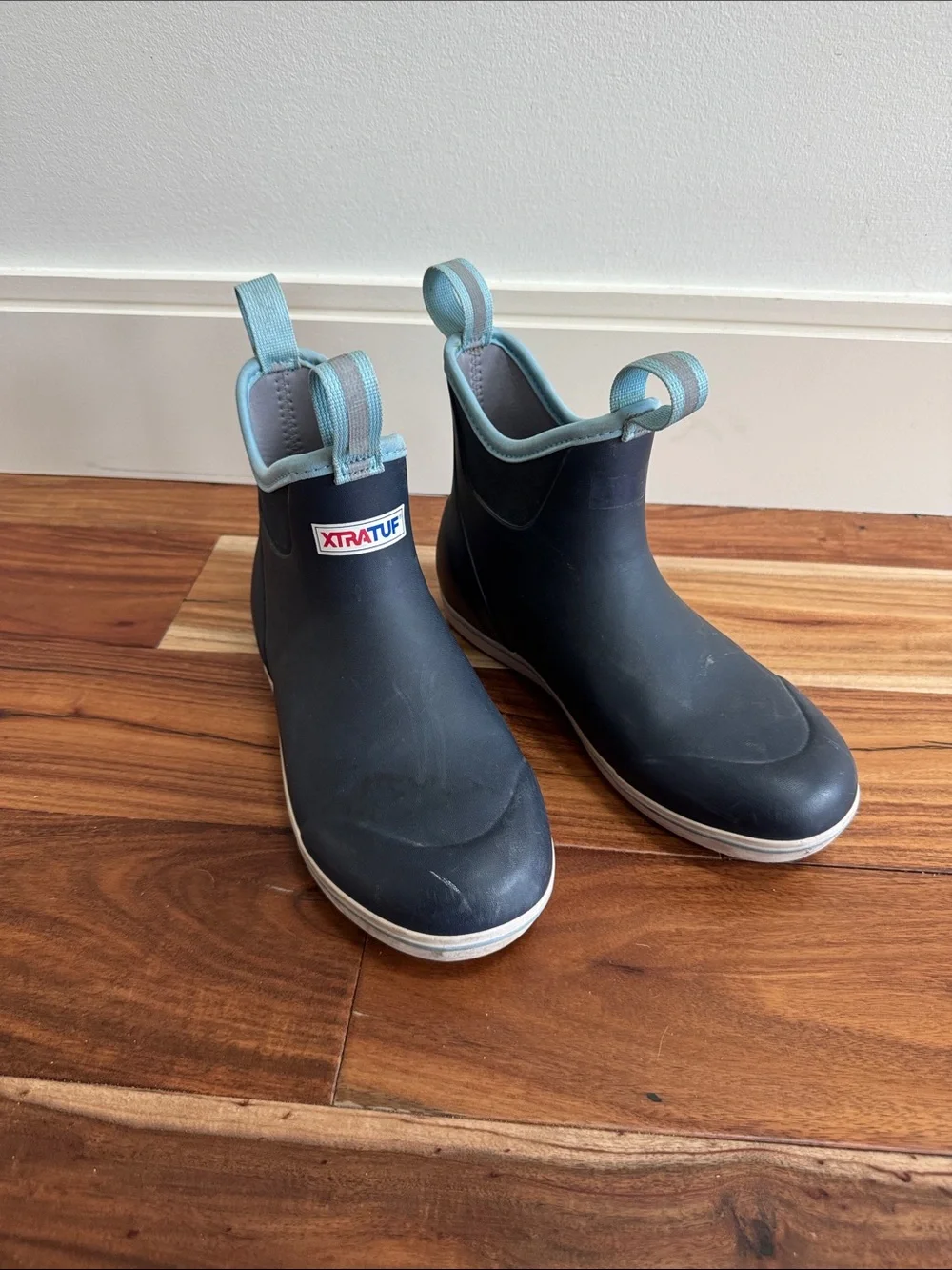 XTRATUF Women's Black Ankle Rain Boots